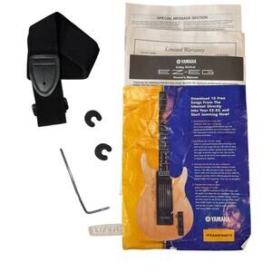 VTG Yamaha EZ-EG Easy Guitar Owner’s Manual Accessories Strap Tremolo Parts Lot